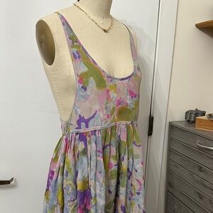 Twenty8Twelve Pastel Floral Dress in Silk